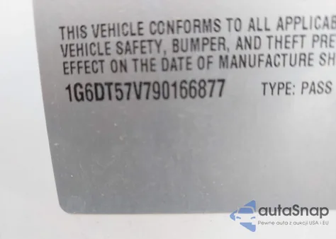 2009 Cadillac Cts Standard from USA, damaged, VIN 1G6DT57V790166877